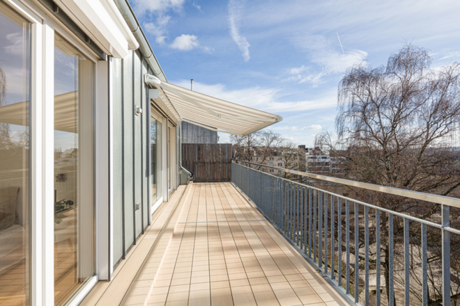 Eigentumswohnung Aachen mit Balkon und Blick auf den Dom