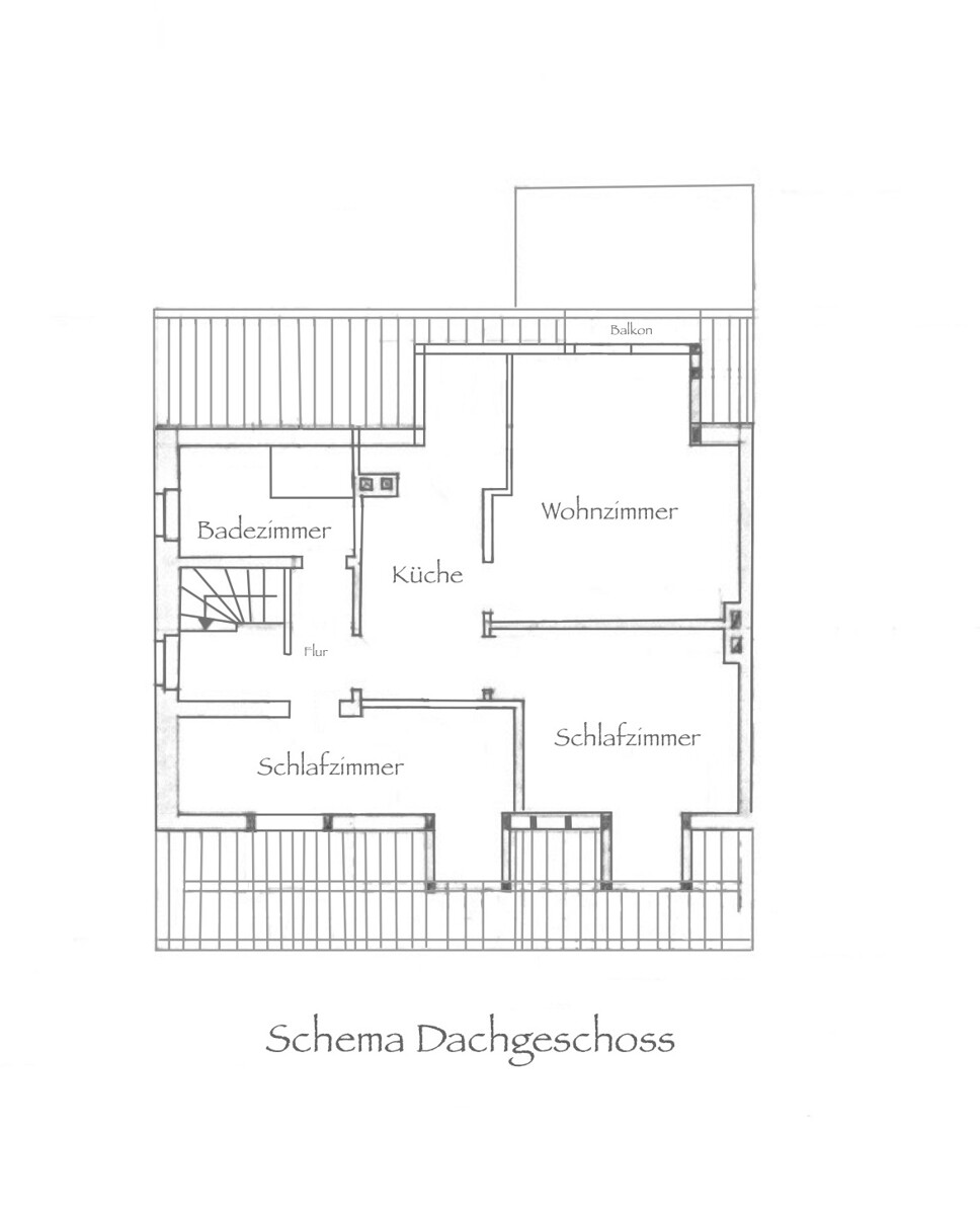 Schema Dachgeschoss