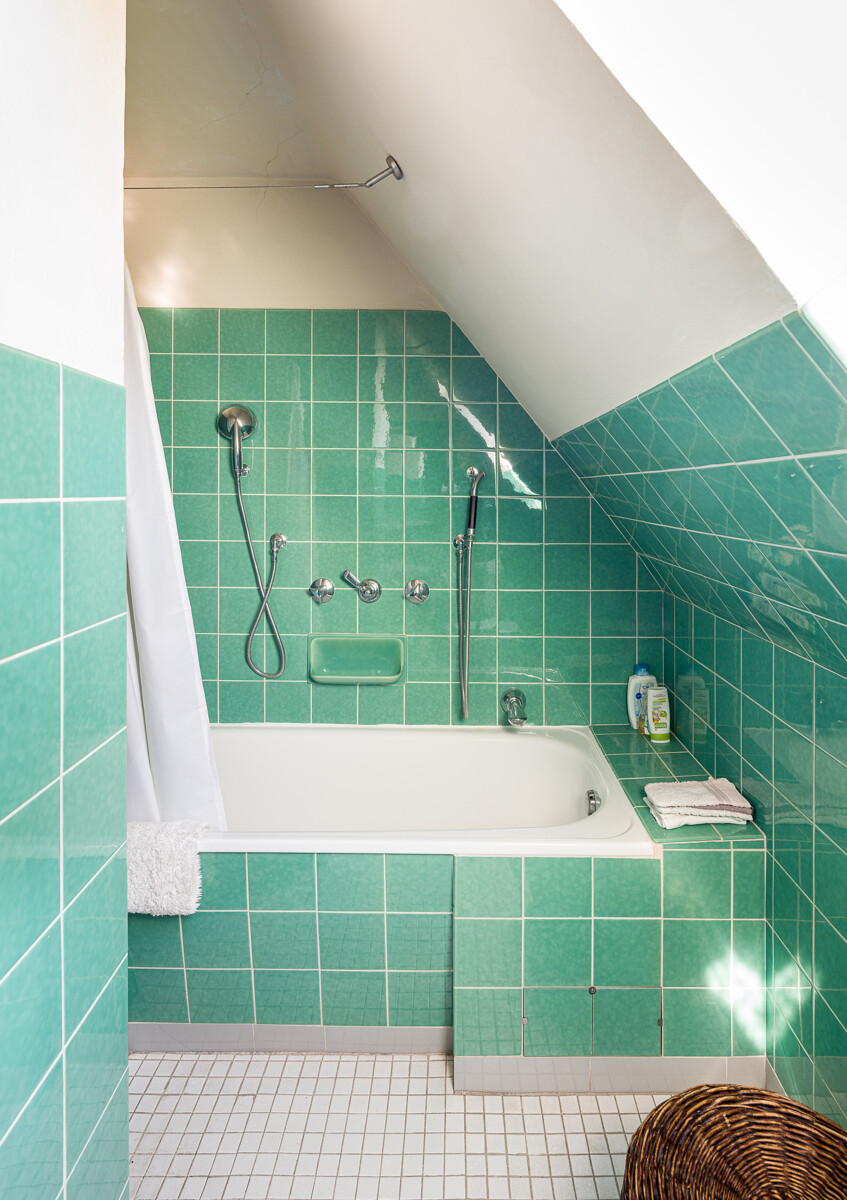 Badezimmer im DG