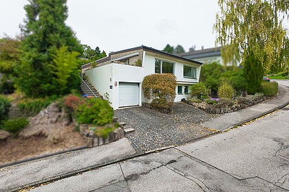 Immobilien-Straßenansicht