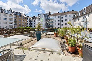 Terrasse Wohnung 1. OG