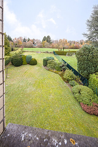 Ausblick auf den Garten