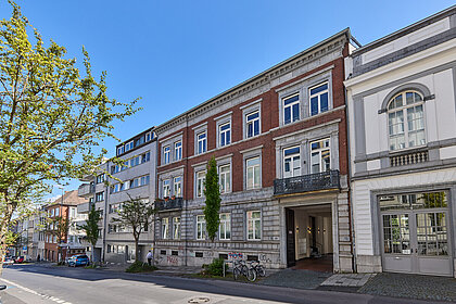 Immobilien-Ansicht Strasse