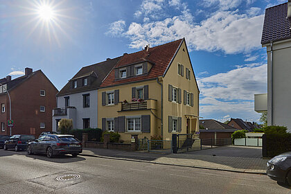 Immobilien-Frontansicht