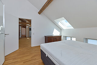 Blick aus Schlafzimmer 