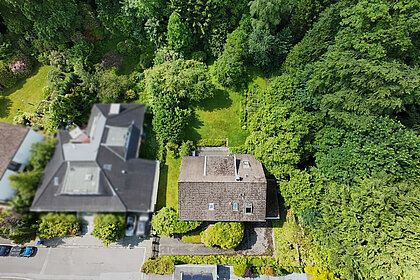 Immobilien-Luftbild - Grundstück