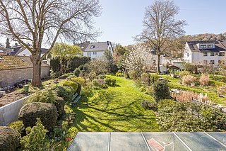 Gartenblick vom 1.OG