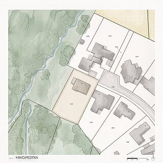 Katasterplan - Visualisierung