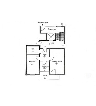 Grundriss WE 12