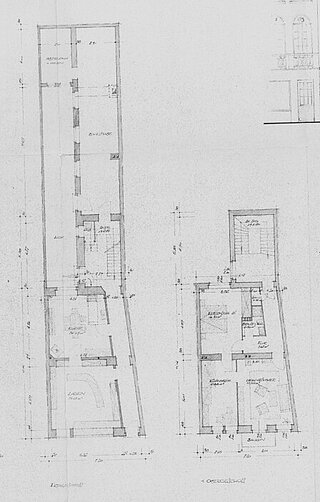 Grundriss EG + 1. OG