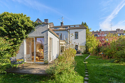 Immobilien-Rückseite