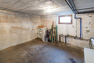 Wasch- und Heizungsraum